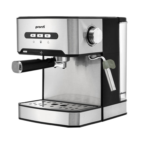 Pronti Automatic Espresso And Cappuccino Machine With Steam Frother 1.6L Espresso & Cappuccino Machines