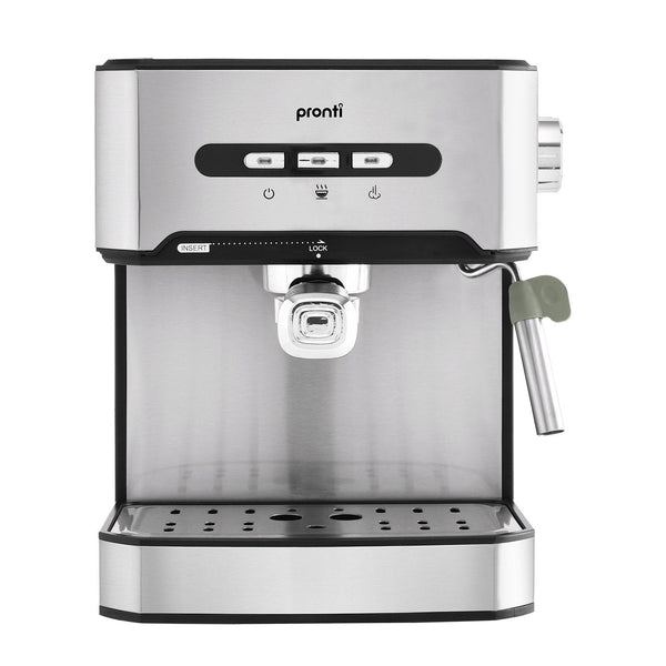 Pronti Automatic Espresso And Cappuccino Machine With Steam Frother 1.6L Espresso & Cappuccino Machines