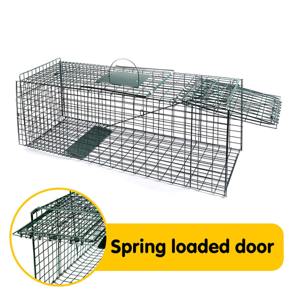 Klika Humane Live Animal Trap Folding Cage For Small Pets Possum Rat Rabbit Hare Small Animal Cages & Hutches