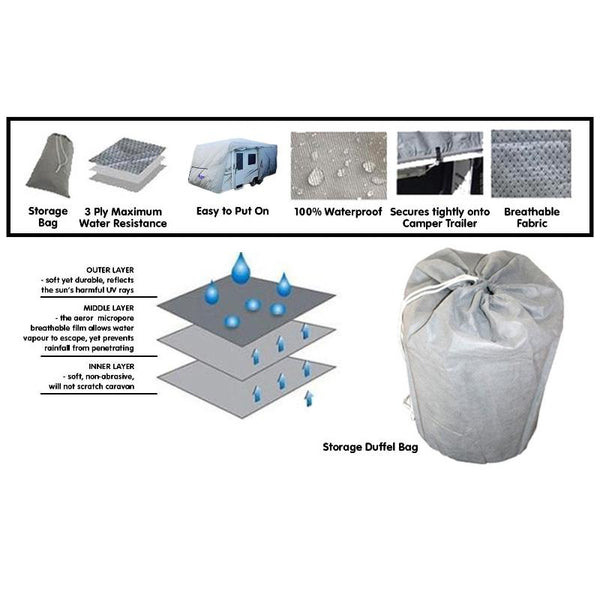 Samson Heavy Duty Cover 14 16Ft Caravan Covers