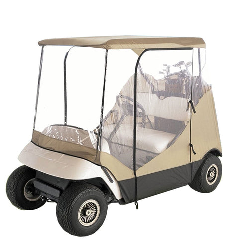 Samson Waterproof Golf Cart Enclosure Cover For 2 Seater Sports And Fitness Buggy Golf Carts