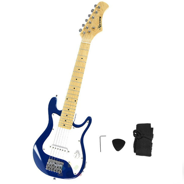 Electric Childrens Kids Guitar Musical Instrument Blue Electric Guitars