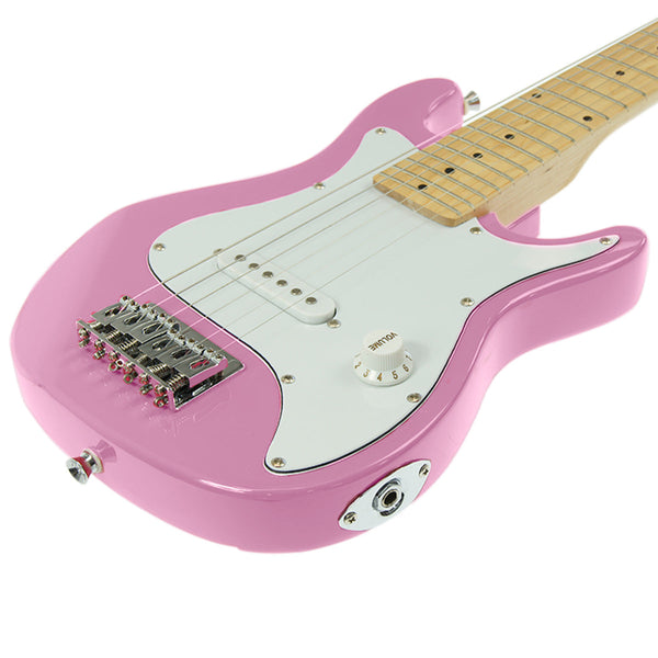 Pink Electric Guitar For Children Kids Musical Instrument Electric Guitars