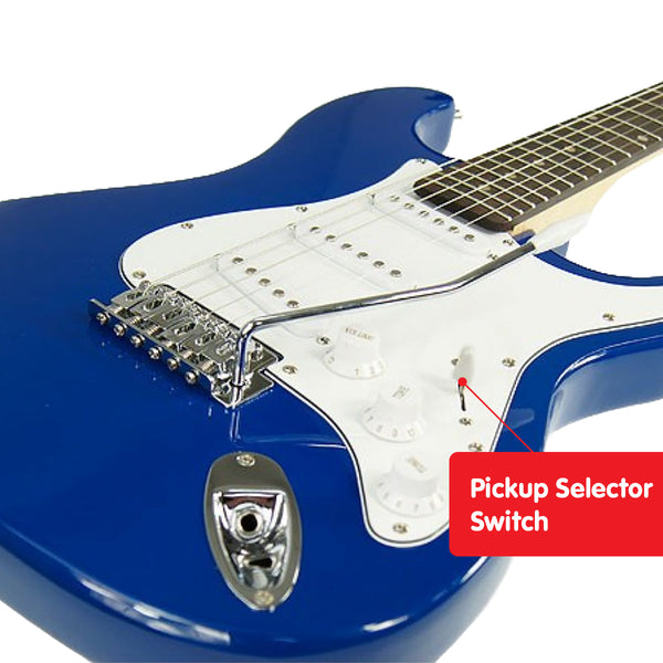 Karrera 39 Inch Electric Guitar Musical Instrument Blue Electric Guitars