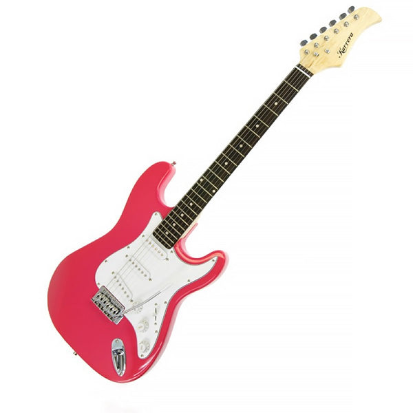 Karrera 39In Electric Guitar Musical Instrument Pink Electric Guitars