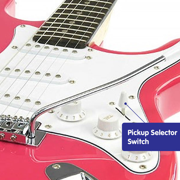 Karrera 39In Electric Guitar Musical Instrument Pink Electric Guitars