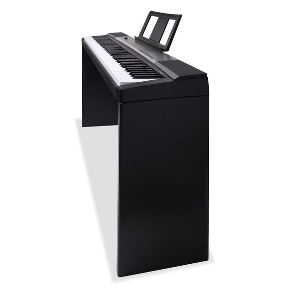 Karrera 88 Keys Electronic Keyboard Piano With Stand Black Electronic Keyboards