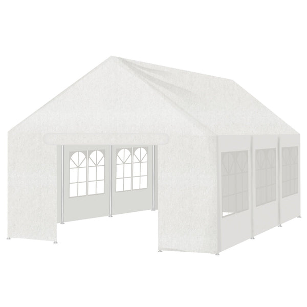 Wallaroo 6X6m Outdoor Event Marquee Gazebo Party Wedding Tent White Gazebos & Pergolas