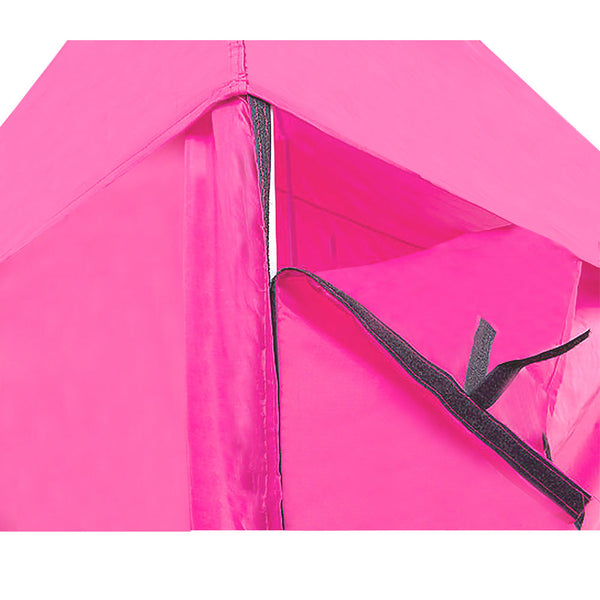 Gazebo Tent Marquee 3X3 Pop Up Outdoor Pink Gazebos & Pergolas