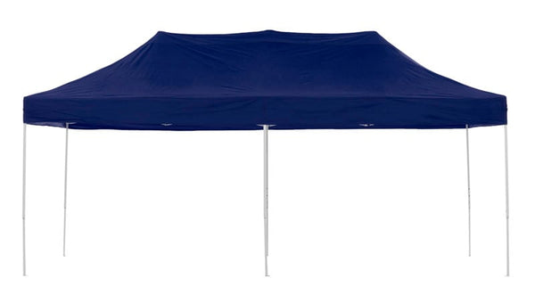 3X6m Gazebo Tent Marquee Pop Up Outdoor Blue Gazebos & Pergolas