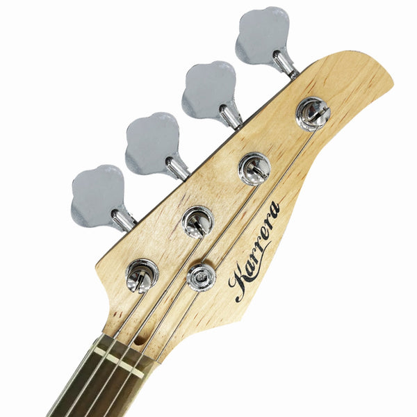 39In Electric Guitar Bass Tuner Music 4 String Instrument Full Size Sunburst Electric Guitars