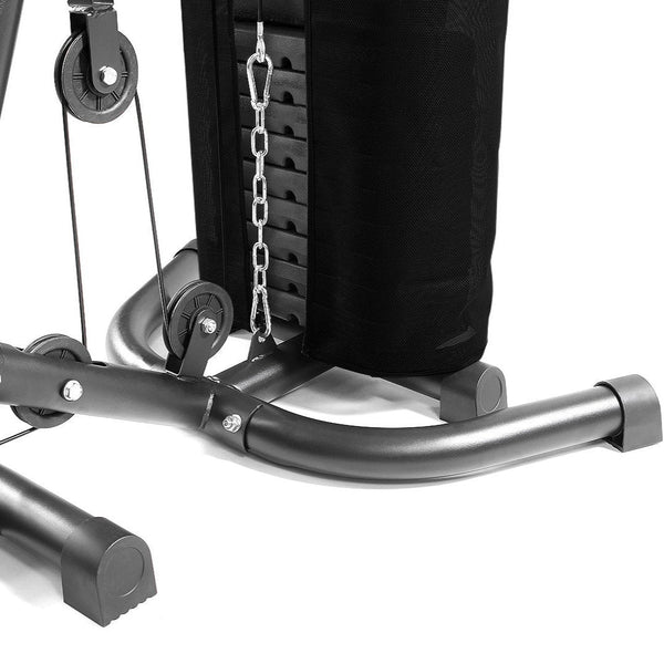 Powertrain Multi Station Home Gym With 68Kg Weights Preacher Curl Pad Home Gyms