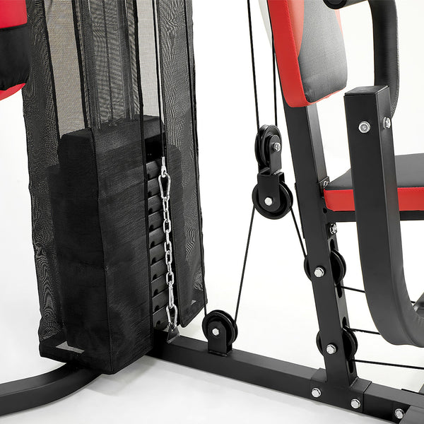 Powertrain Home Gym Multi Station With Boxing Bag And Speed Ball Strength Training Home Gyms