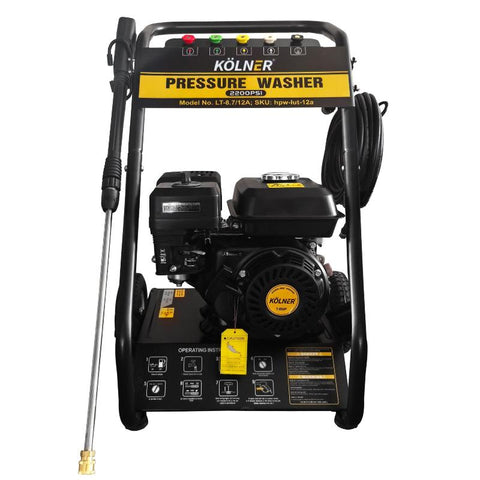 Kolner Lt 12A 7Hp 2200Psi Petrol Engine High Pressure Washer 7.5Lpm Pressure Washers