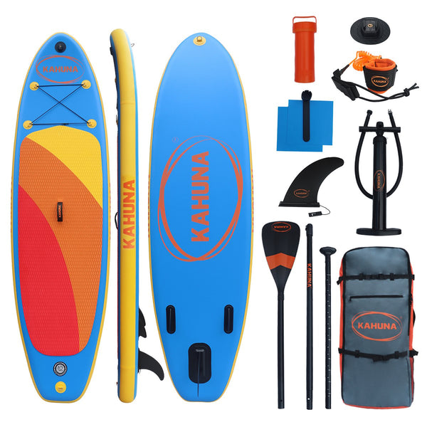 Kahuna Hana Inflatable Stand Up Paddle Board 10Ft W/ Isup Accessories Paddleboard Pumps