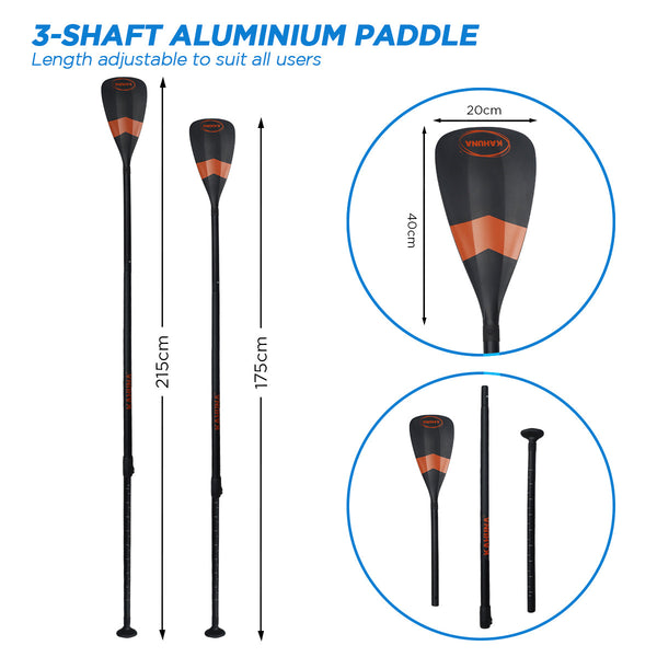 Kahuna Hana Inflatable Stand Up Paddle Board 10Ft W/ Isup Accessories Paddleboard Pumps