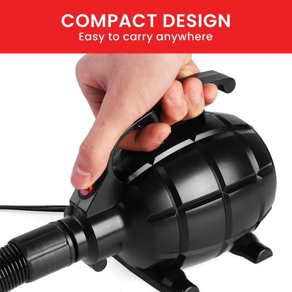 Kahuna 500W Isup Electric Air Pump Efficient Inflatable Device For Rapid Airflow Use Airtrack Mats Rafts Mattresses Pool Toys Air Pumps