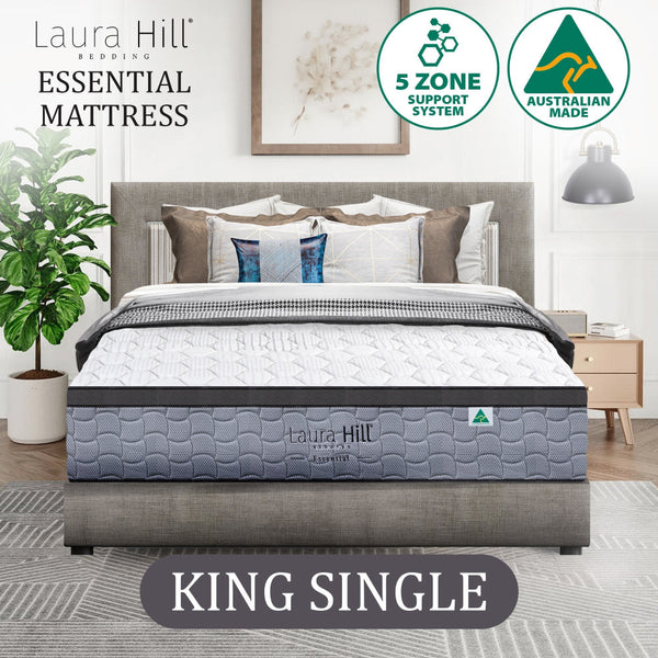 Laura Hill Essential Australian Made King Single Premium Mattress Mattresses
