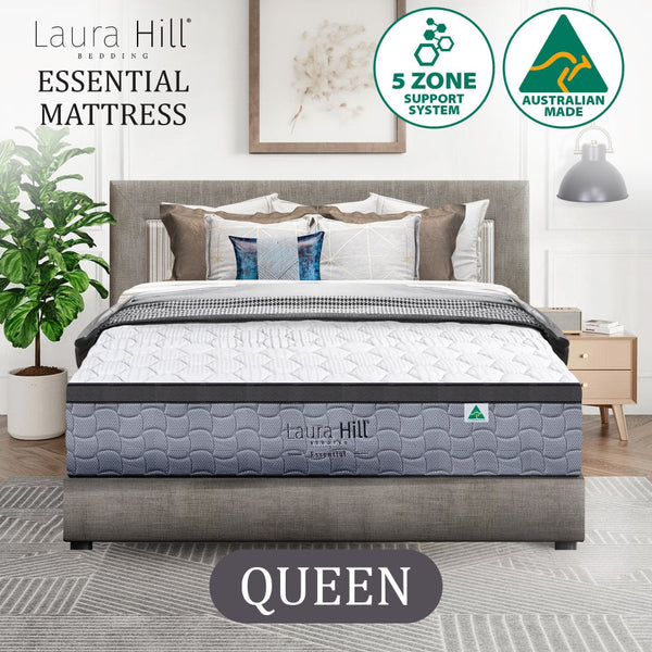 Laura Hill Essential Australian Made Queen Premium Mattress Mattresses