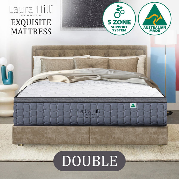 Laura Hill Exquisite Australian Made Double Premium Mattress Mattresses