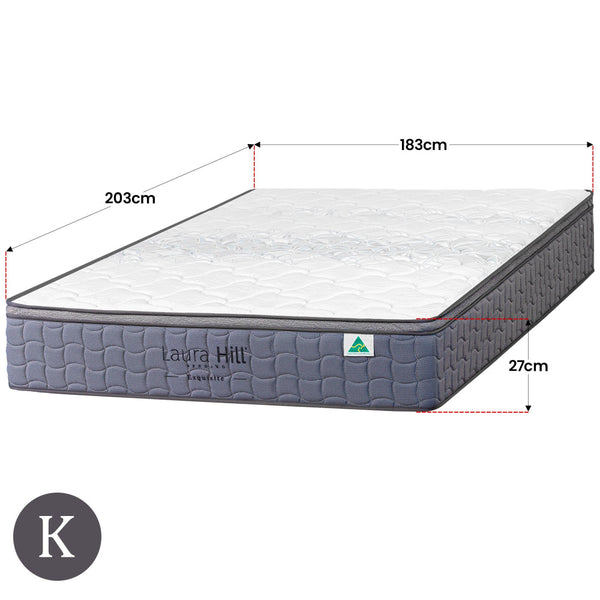 Laura Hill Exquisite Australian Made King Premium Mattress Mattresses