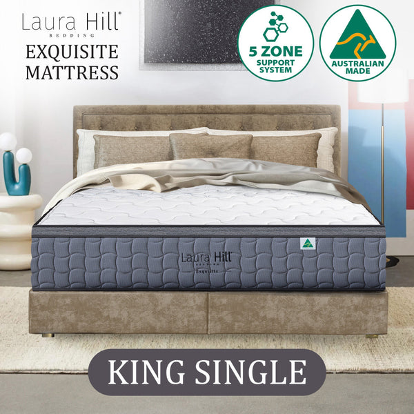 Laura Hill Exquisite Australian Made King Single Premium Mattress Mattresses