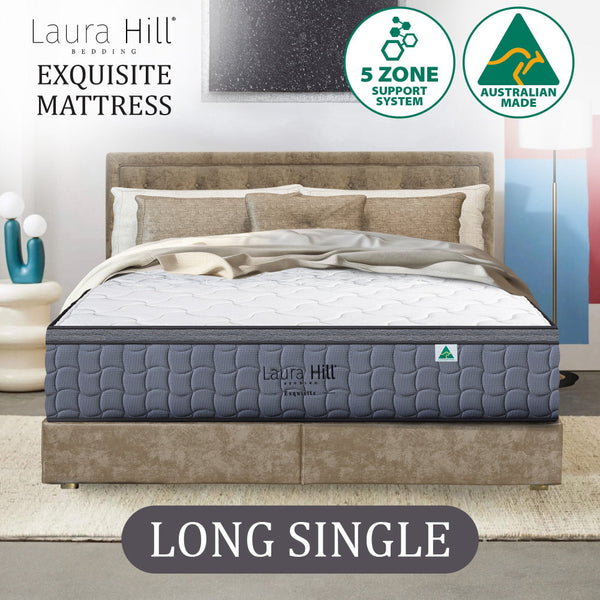 Laura Hill Exquisite Australian Made Long Single Premium Mattress Mattresses