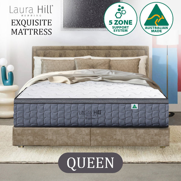 Laura Hill Exquisite Australian Made Queen Premium Mattress Mattresses