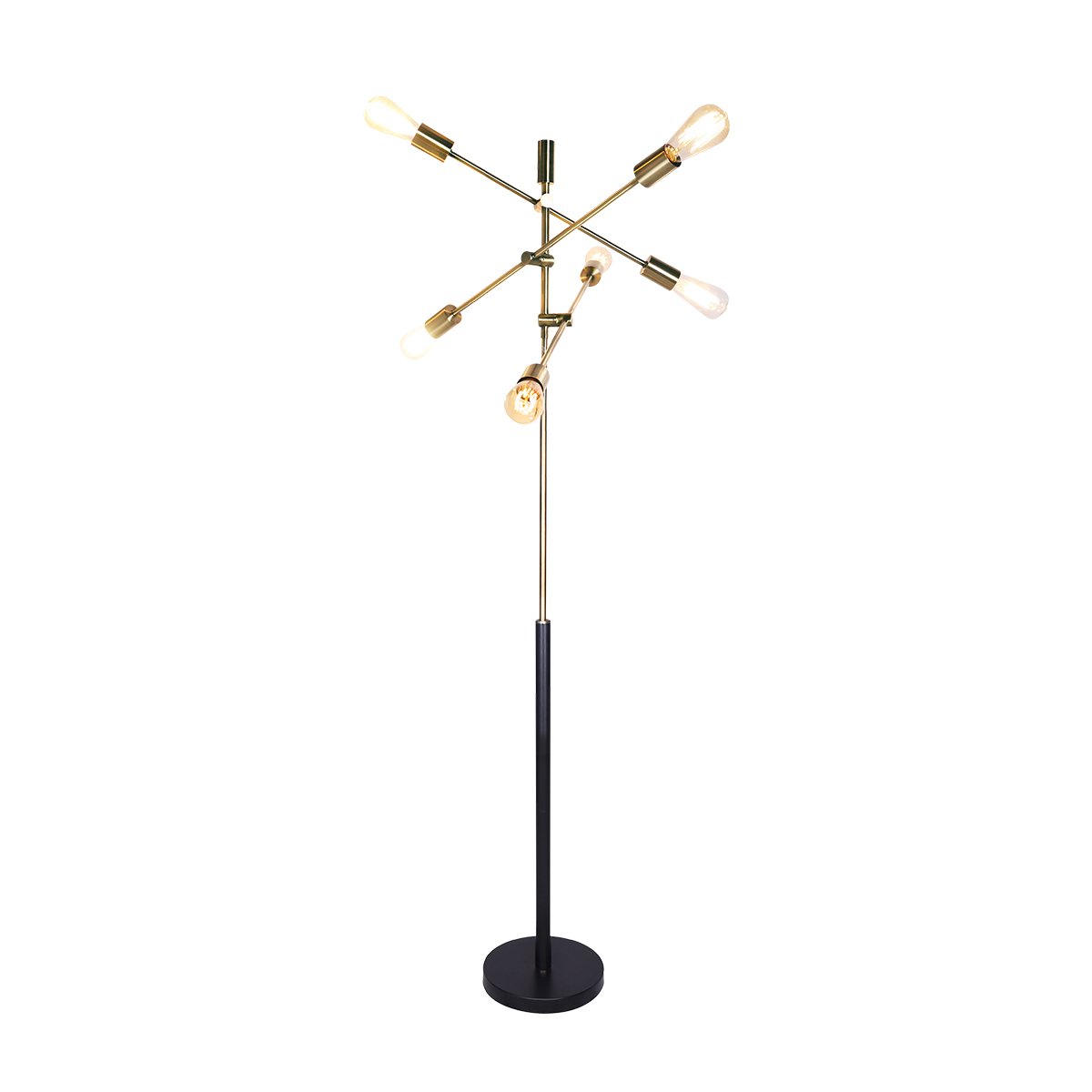 Sarantino Metal Sputnik Floor Lamp Home And Garden Lighting Floor Lamps