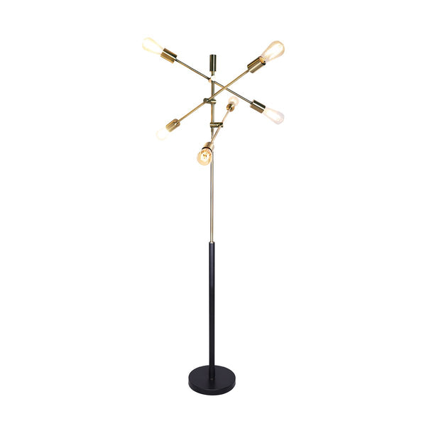 Sarantino Metal Sputnik Floor Lamp Home And Garden Lighting Floor Lamps
