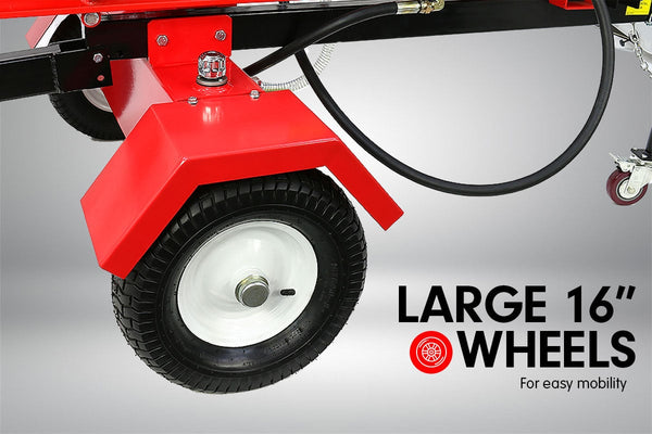 Yukon Diesel Electric Start Hydraulic Log Splitter Auto Accessories Outdoor Equipment Log Splitters