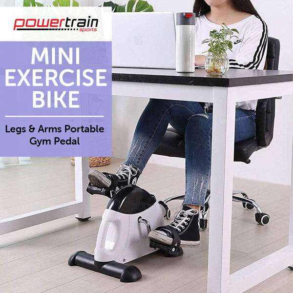 Powertrain Mini Exercise Bike For Arm And Leg Cardio Fitness Equipment Exercise Bikes