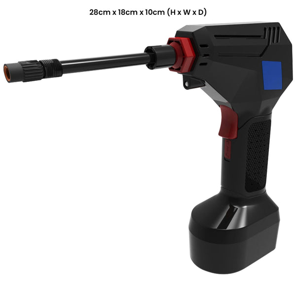 Mec Maxim Atp 12V Portable Electric Car Tyre Pump With Led Light And Digital Pressure Metre Tyre Accessories