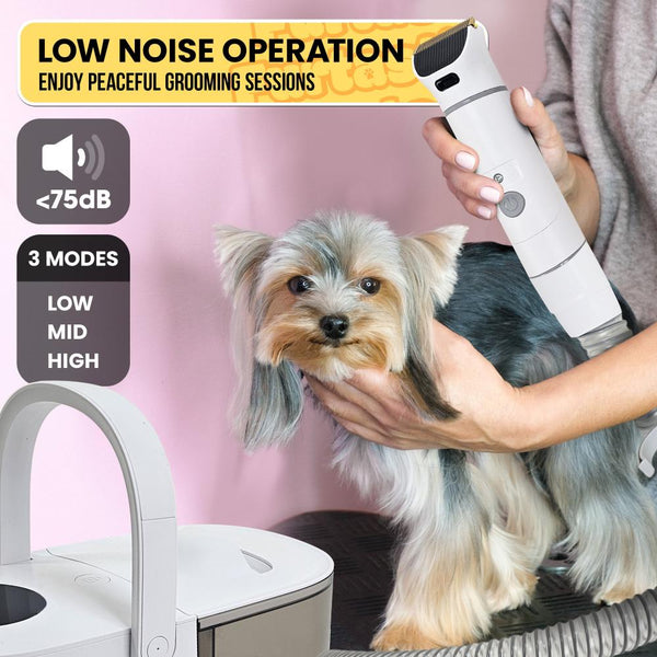 Furtastic 8 In 1 Xl Pet Grooming Kit Vacuum Cleaner Dog Grooming