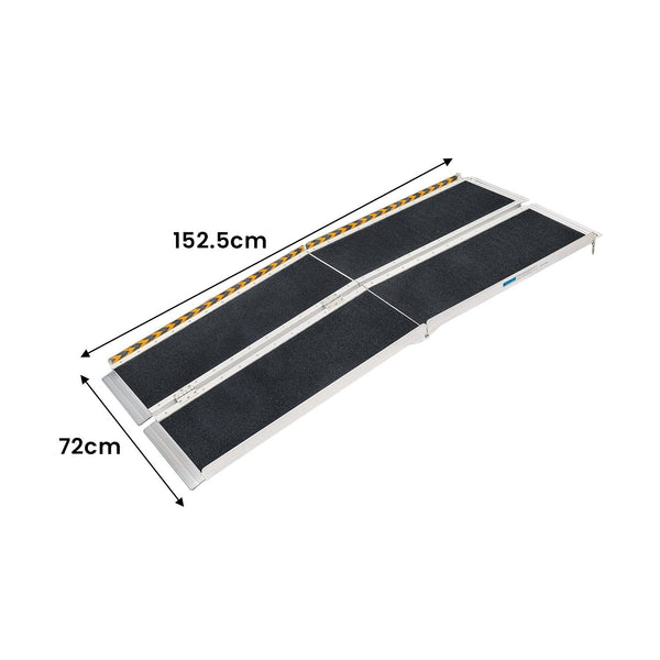 Kartrite Folding Aluminium Wheelchair Ramp 5Ft Portable Mobility Access Mobility Access Ramps