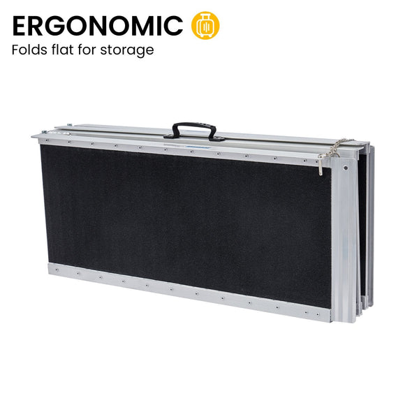 Kartrite Folding Aluminium Wheelchair Ramp 5Ft Portable Mobility Access Mobility Access Ramps