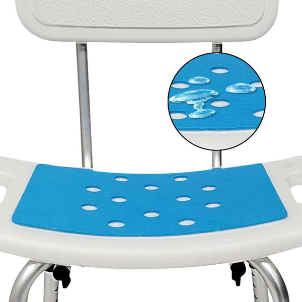 Orthonica Height Adjustable Aluminium Shower Chair With Head Holder Commodes & Shower Chairs