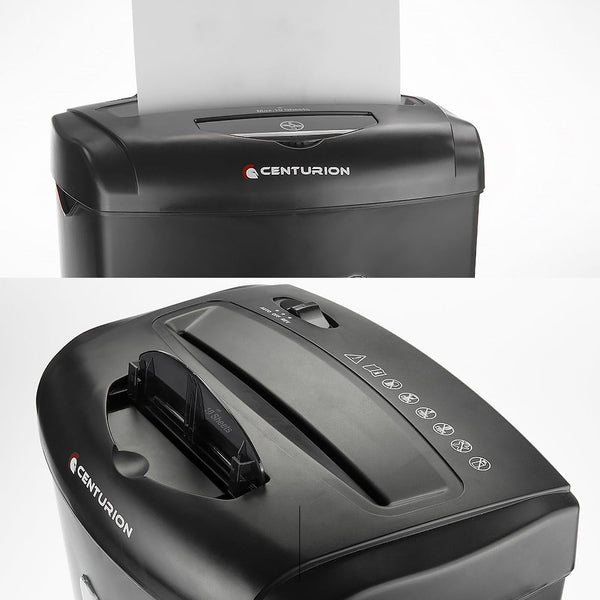 Centurion Office Combo Paper Shredder 21L Cross Cut 10 Sheets Cds Credit Cards Paper Shredders