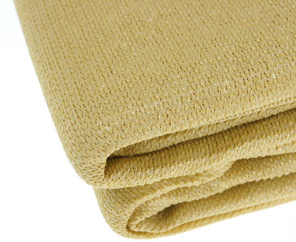 Wallaroo Square Shade Sail Sand For Garden Outdoor Living 10M X Shade Sails