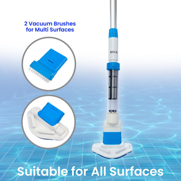 Aquajack 127 Portable Rechargeable Pool And Spa Vacuum Cleaner For Home Garden Pool Cleaners & Vacuums