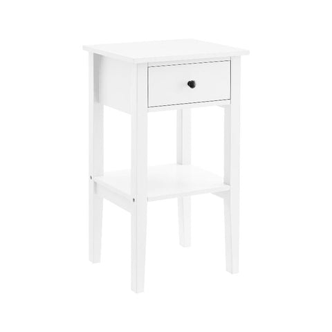 Sarantino Rue Bedside Table White Bedside Tables