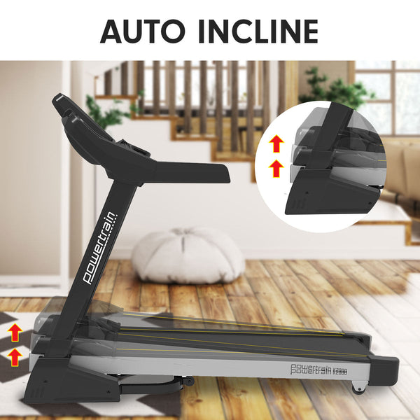 K2000 Treadmill With Fan Auto Incline Speed 22Km/H Treadmills