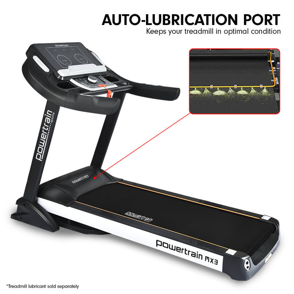 Powertrain Mx3 Treadmill Home Cardio Equipment Sports And Fitness Running Machine Treadmills
