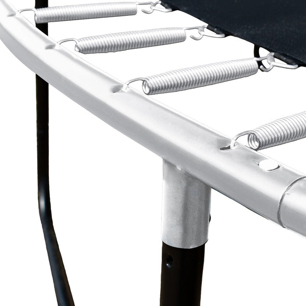 Classic 6Ft Outdoor Round Trampoline With Safety Enclosure Sports Fitness Toy Orange Trampolines