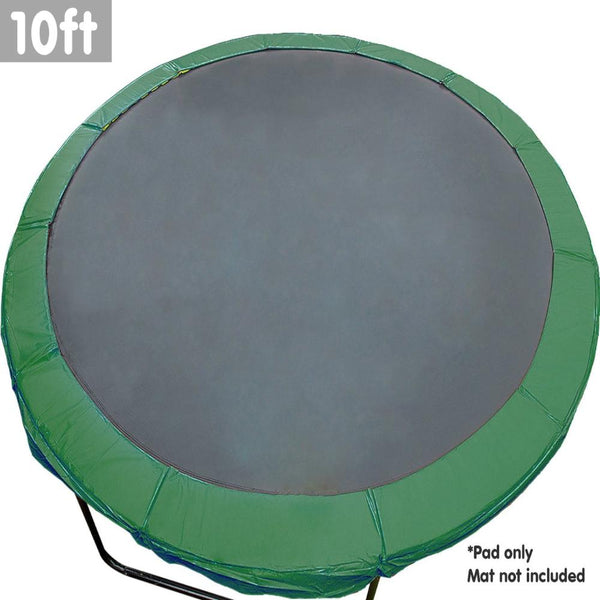 Kahuna 10Ft Trampoline Replacement Spring Pad Round Cover Green Trampolines