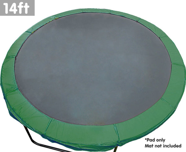 Kahuna 14Ft Trampoline Spring Pad Cover Green Sports And Fitness Outdoor Toy Trampolines