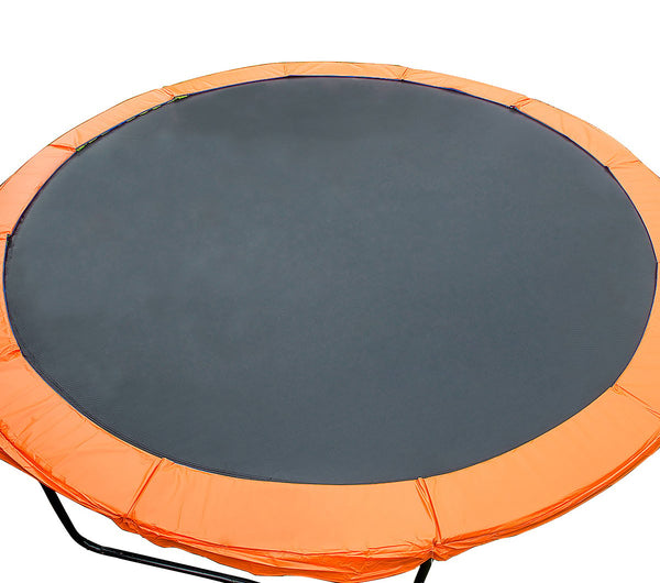 8Ft Trampoline Replacement Pad Round Orange Trampolines
