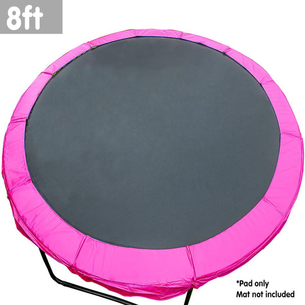 Kahuna 8Ft Trampoline Replacement Pad Round Pink Trampolines