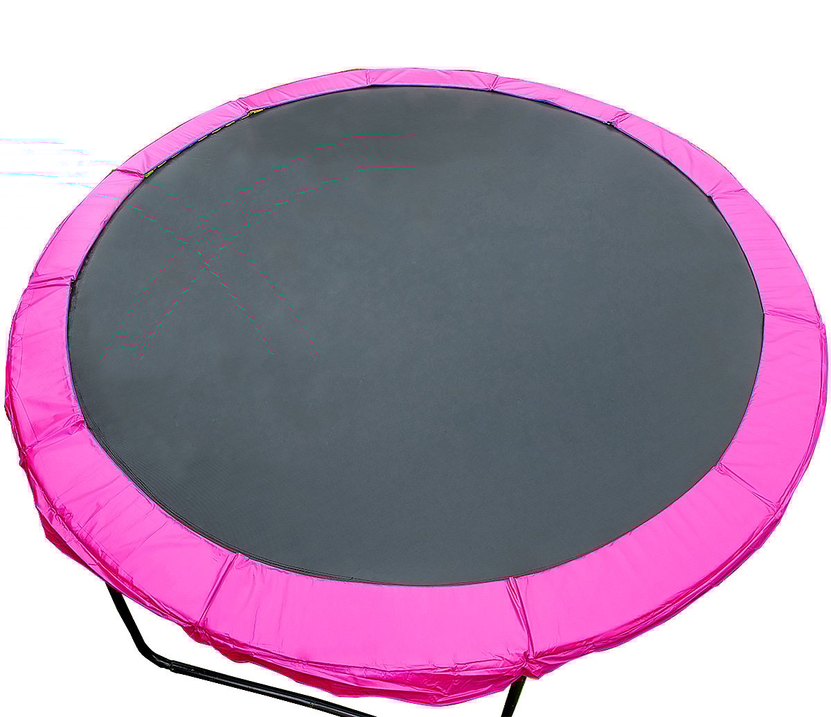 Kahuna 14Ft Round Trampoline Replacement Pad Pink Outdoor Sports Fitness Toy Trampolines