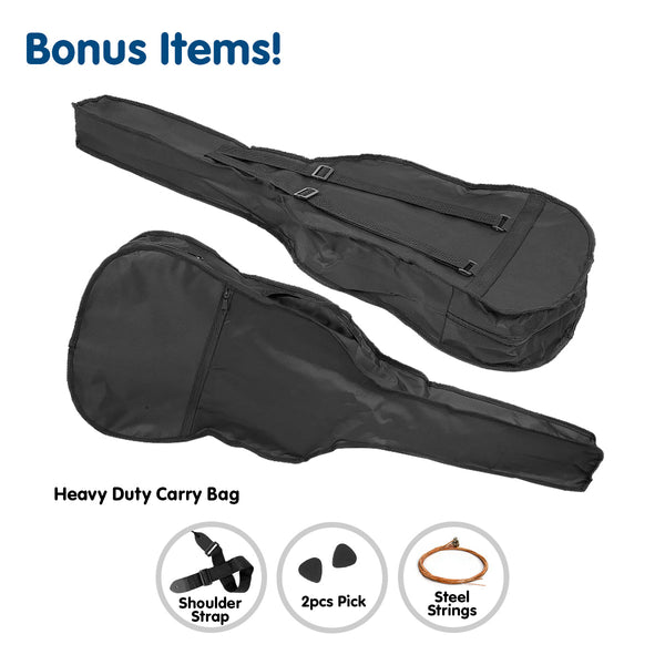 Karrera 41 Inch Acoustic Wooden Guitar Musical Instrument Acoustic Guitars